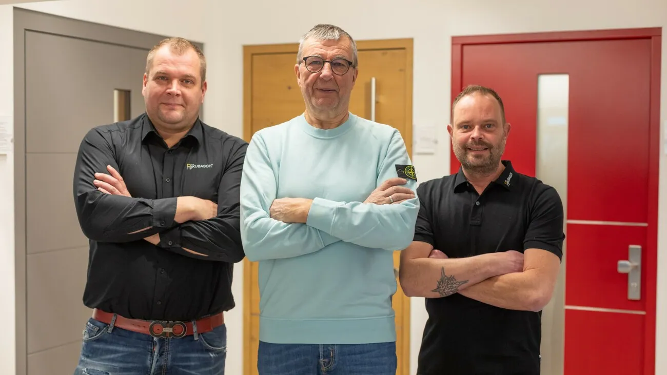 Alexander Kubasch, Edwin Kubasch und Christian Kubasch (v.l.n.r.): Das Unternehmen in Mirow beschäftigt heute 69 Mitarbeitende.